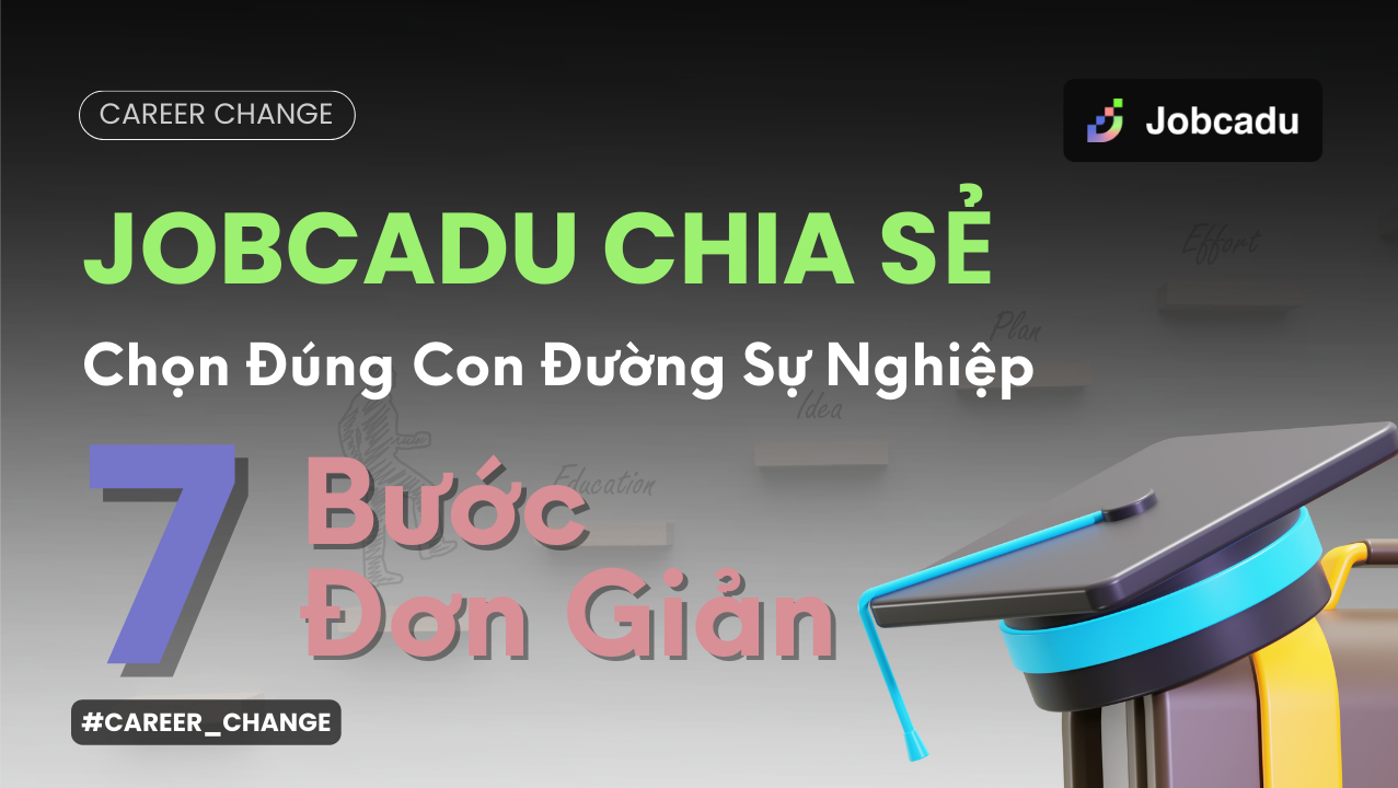 Thumbnail for Chọn Đúng Con Đường Sự Nghiệp với 7 Bước Đơn Giản