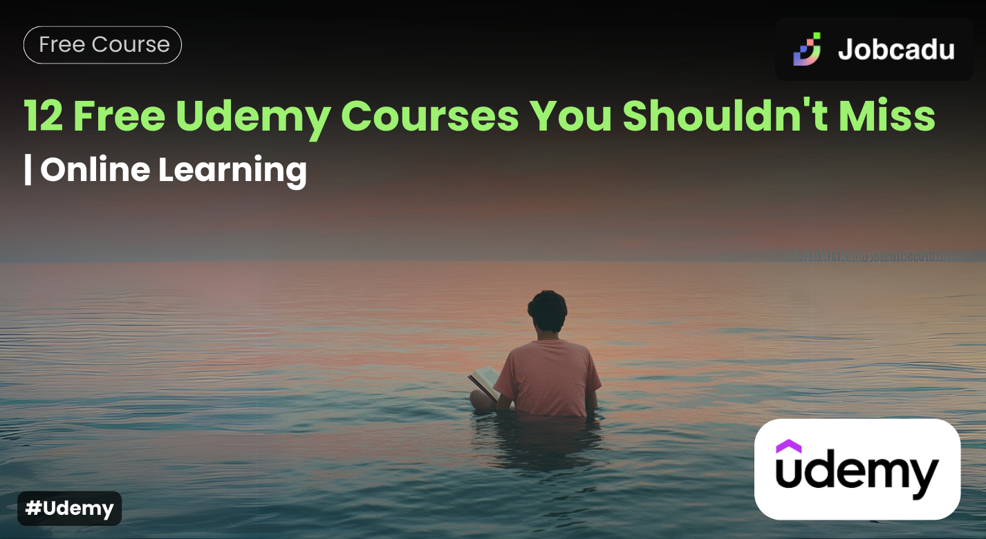 Thumbnail for 12 Free Udemy Courses You Shouldn't Miss 