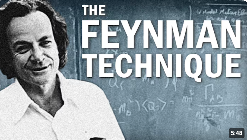 Thumbnail for Learn More in Less Time: The Feynman Technique Explained