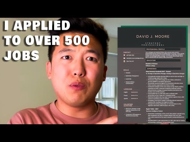 Thumbnail for Bật mí bí mật: Ứng tuyển 500 công việc và sự thật phũ phàng về nhà tuyển dụng!