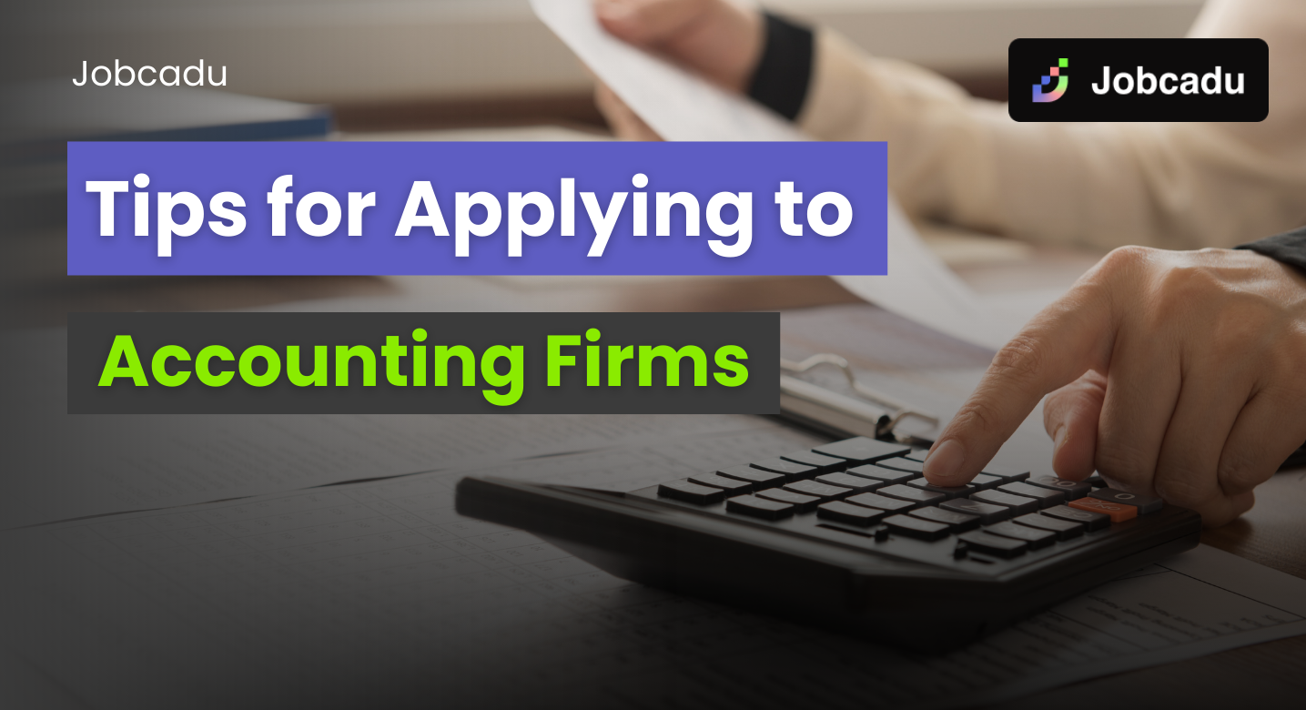 Thumbnail for Tips for Applying to Accounting Firms (Especially the Big 4!)