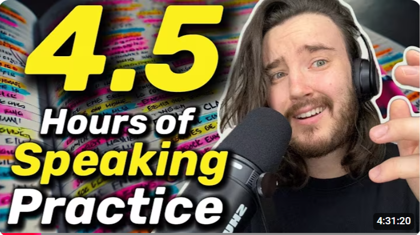 the BEST way to improve English speaking skills | 4.5 Hours of Super Sentences speaking practice