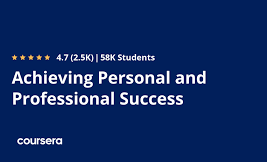Achieving Personal and Professional Success Specialization