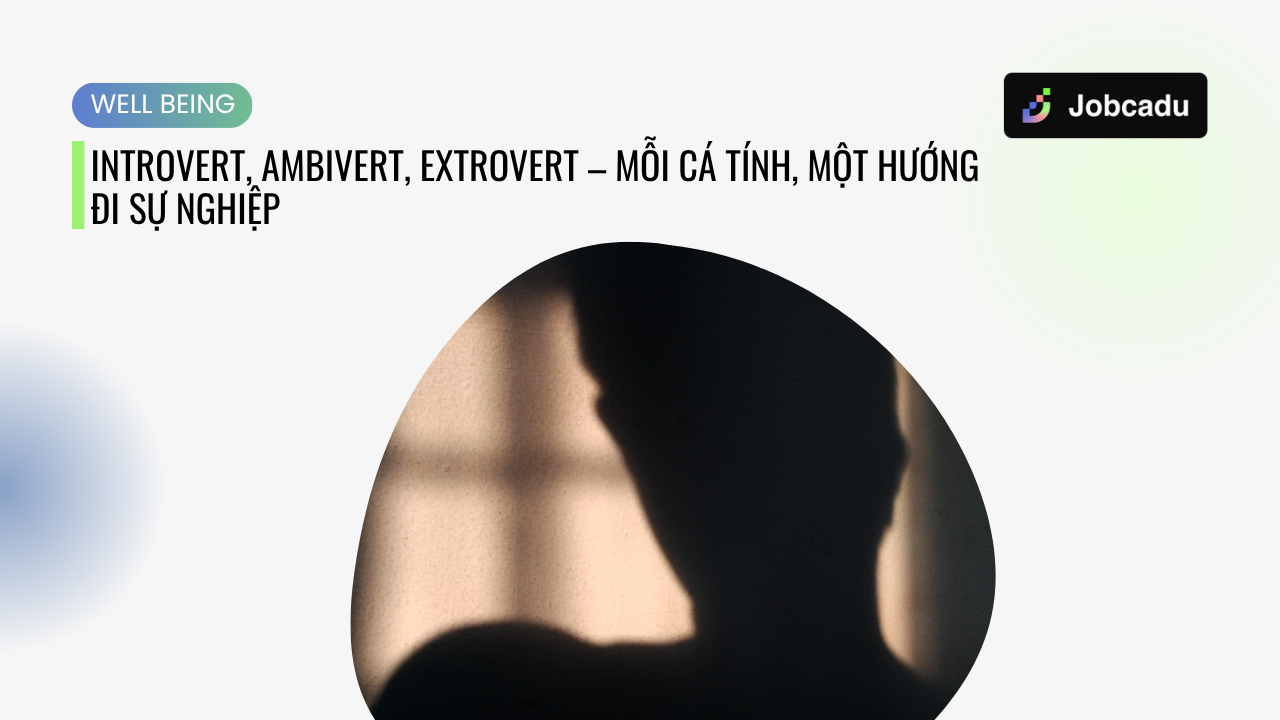 Thumbnail for Introvert, Ambivert, Extrovert – Mỗi cá tính, một hướng đi sự nghiệp