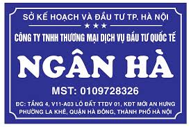 CÔNG TY TNHH THƯƠNG MẠI DỊCH VỤ ĐẦU TƯ QUỐC TẾ NGÂN HÀ